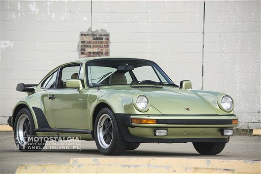 Light Green Metallic 1979 Porsche 911 Turbo at Motostalgia Amelia ...