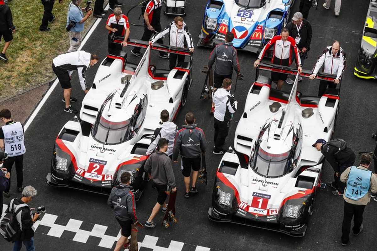 Porsche LMP Team faces hard fight for the overall Le Mans victory ...