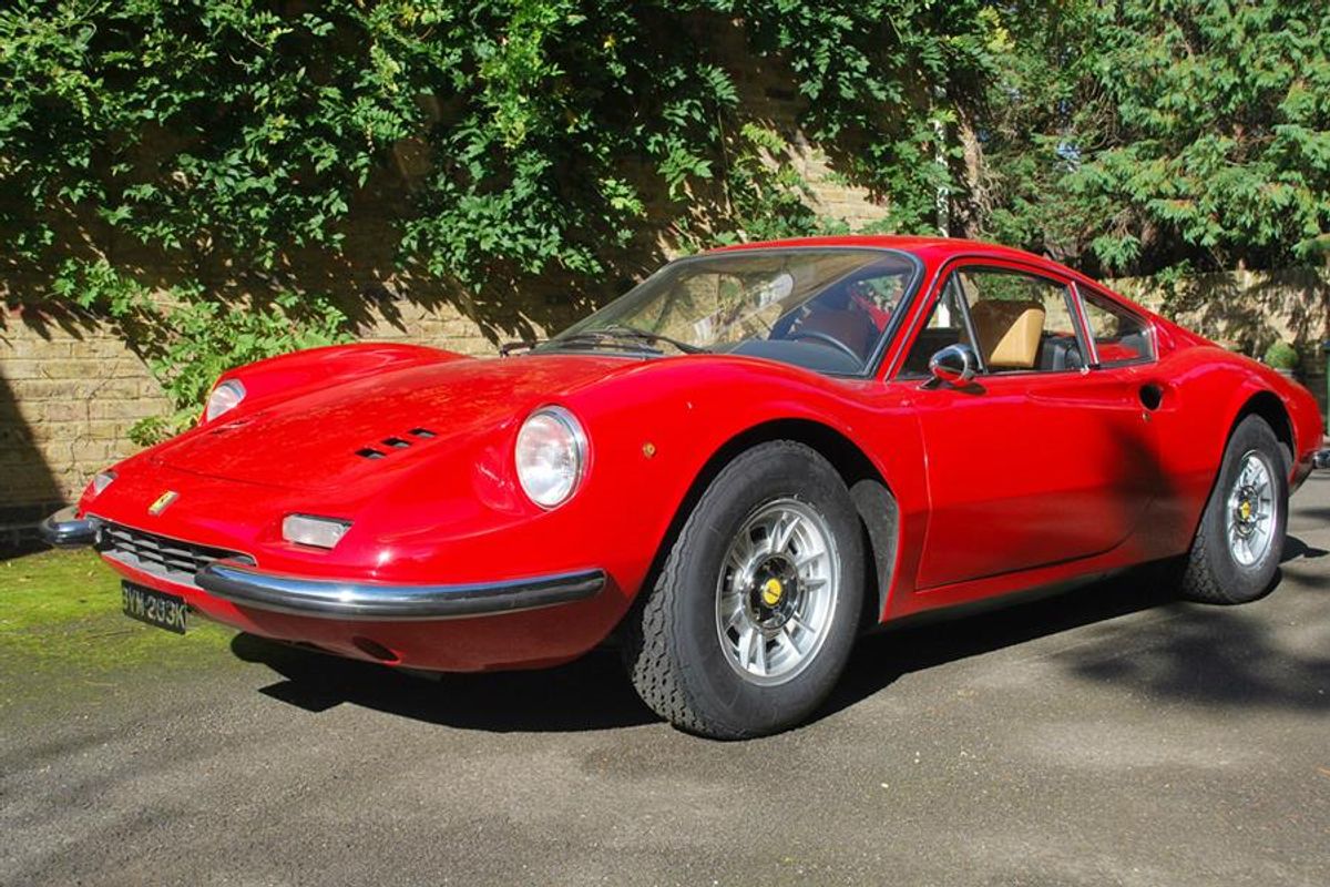 1971 Ferrari Dino 246GT under the hammer at Coys Spirit of Motoring ...