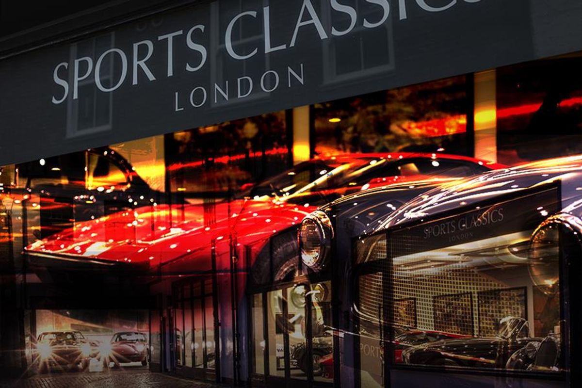 Sports Classics London - classic car dealer in London - new web site