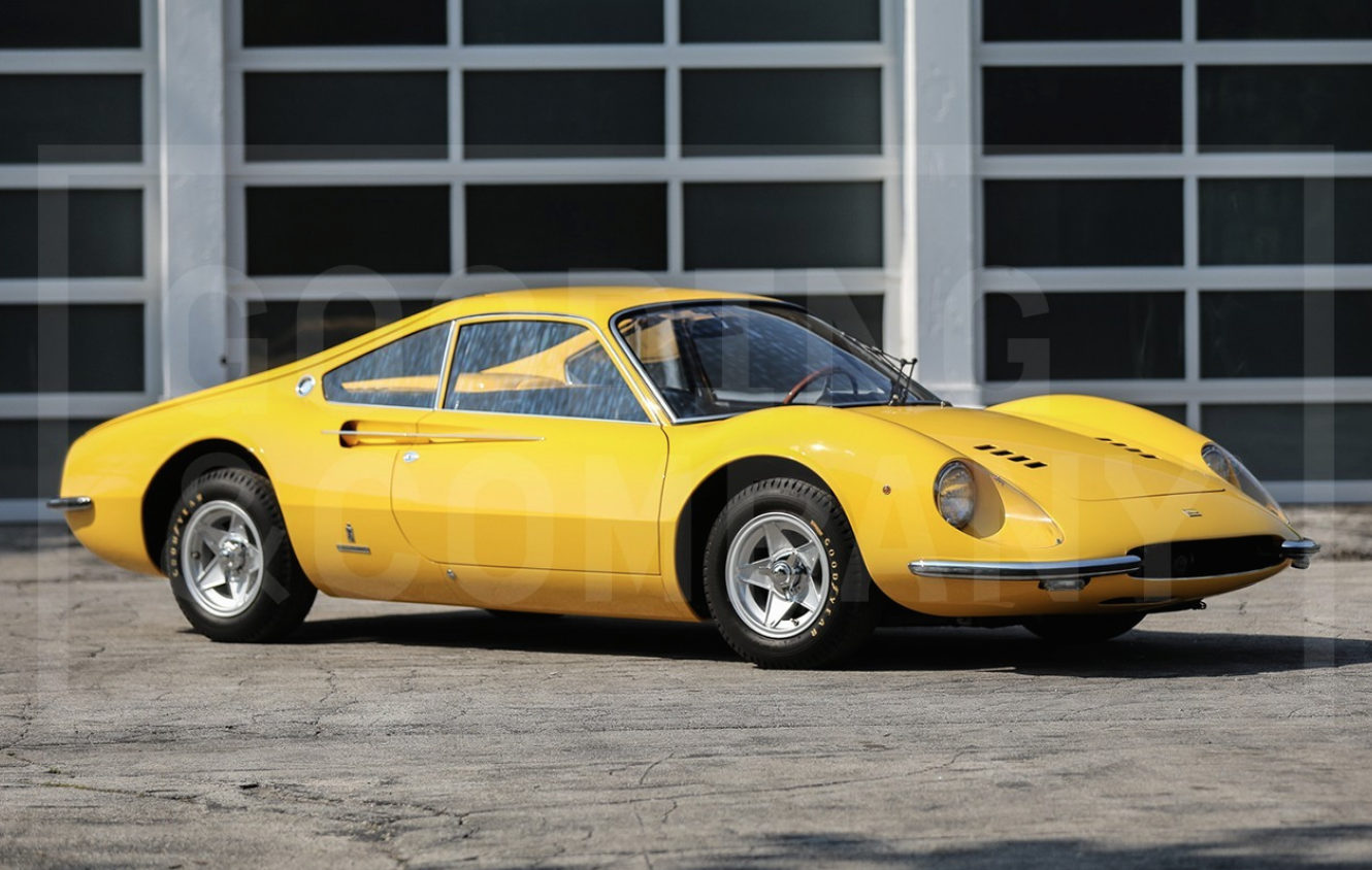 1966 Ferrari Dino Berlinetta GT features at Gooding's Pebble Beach ...