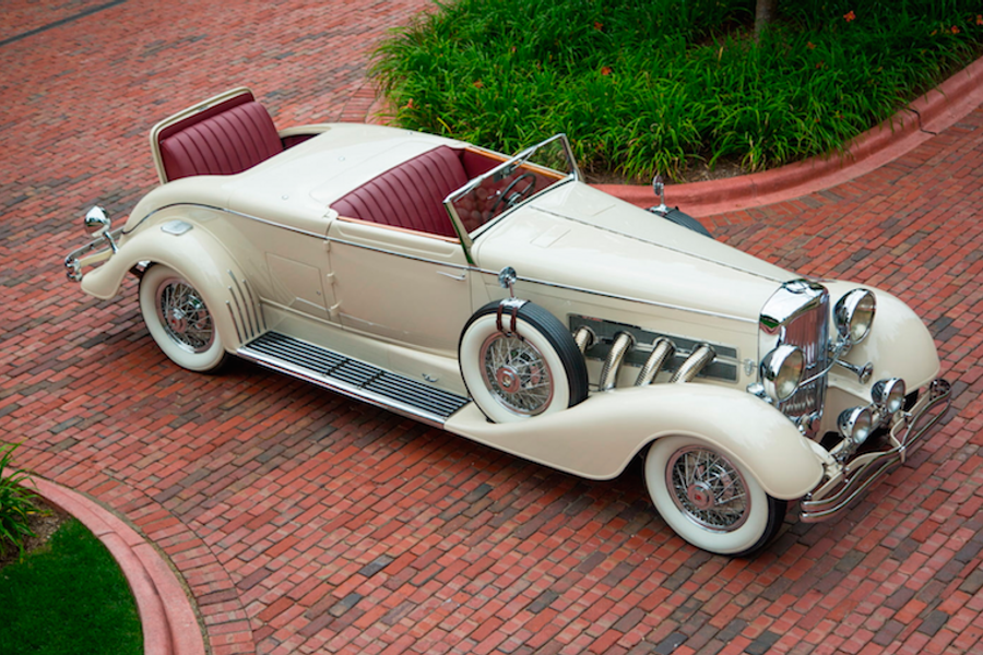 1933 Duesenberg Model J Convertible Coupe Disappearing Top Roadster at ...