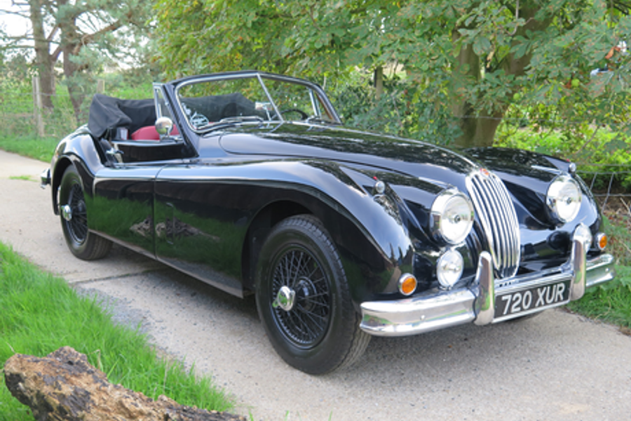 1955 Jaguar XK140 MC Drophead Coupe on offer at Silverstone Auctions ...