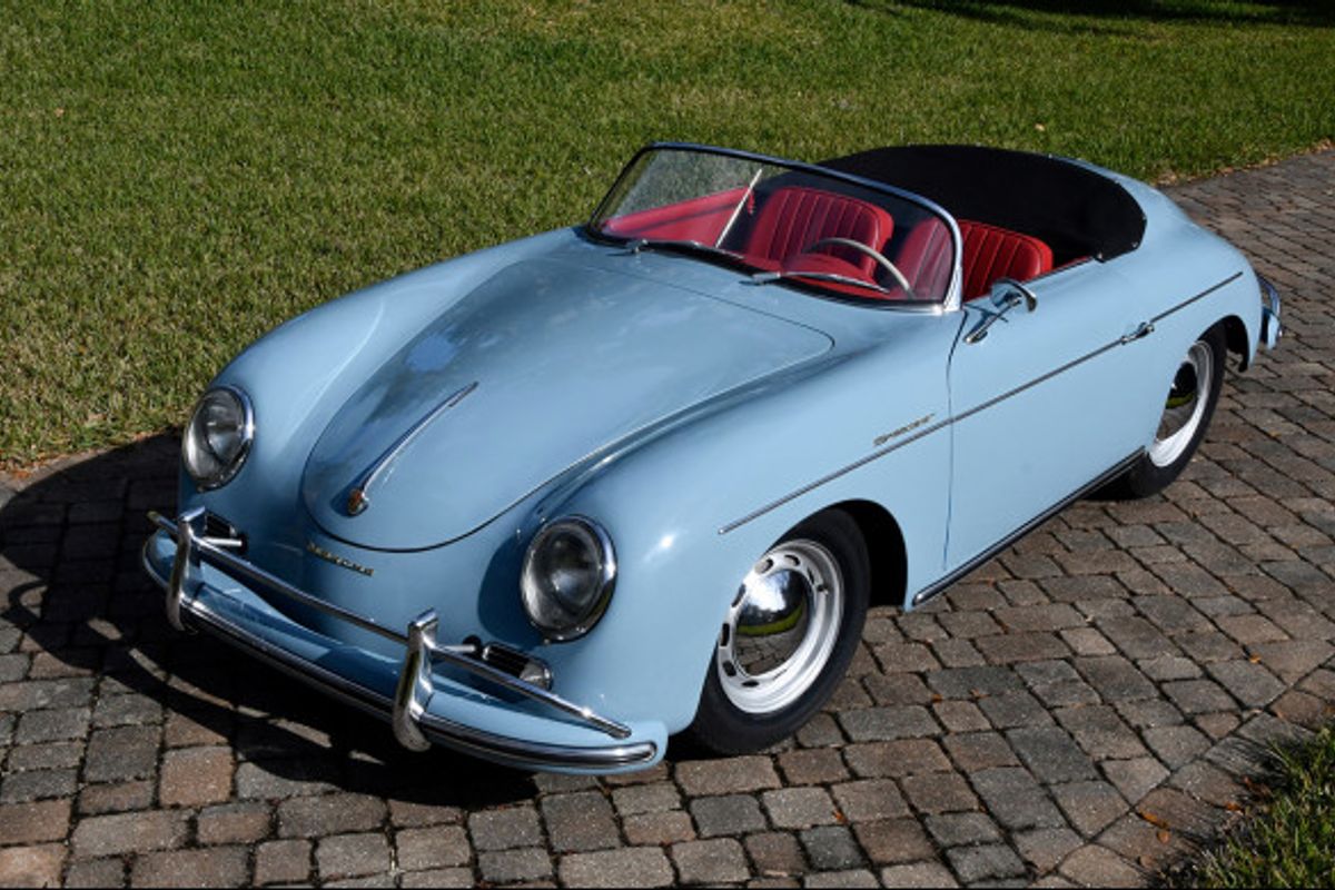 1958 Porsche 356 A Speedster at Amelia Island Auction