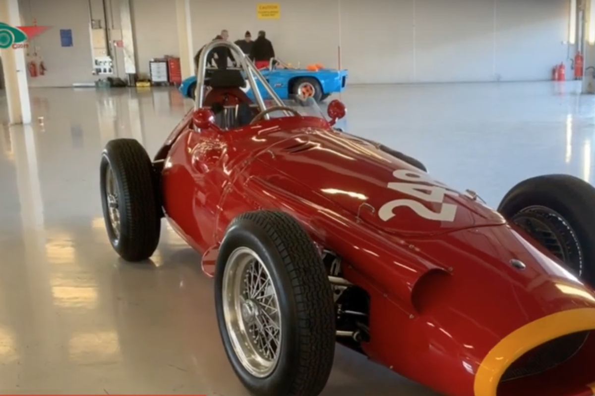 Classic Maserati 250F at Silverstone: video at Historic Racing News ...