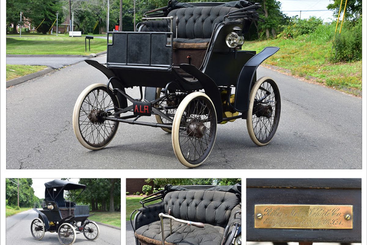 1898 Riker Electric Stanhope The most important electric car ever