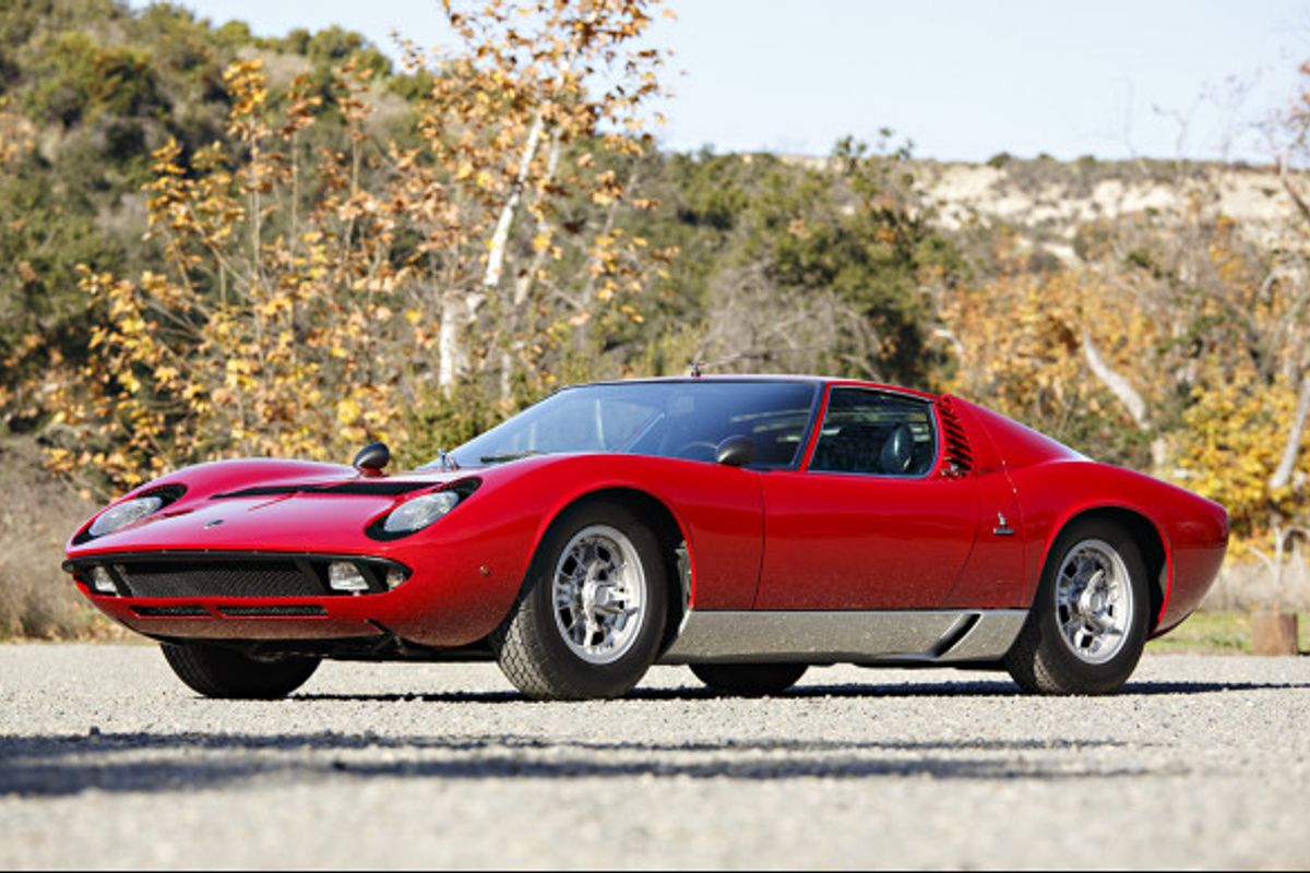 All You Need is Love ... and this unrestored Lamborghini at Amelia ...