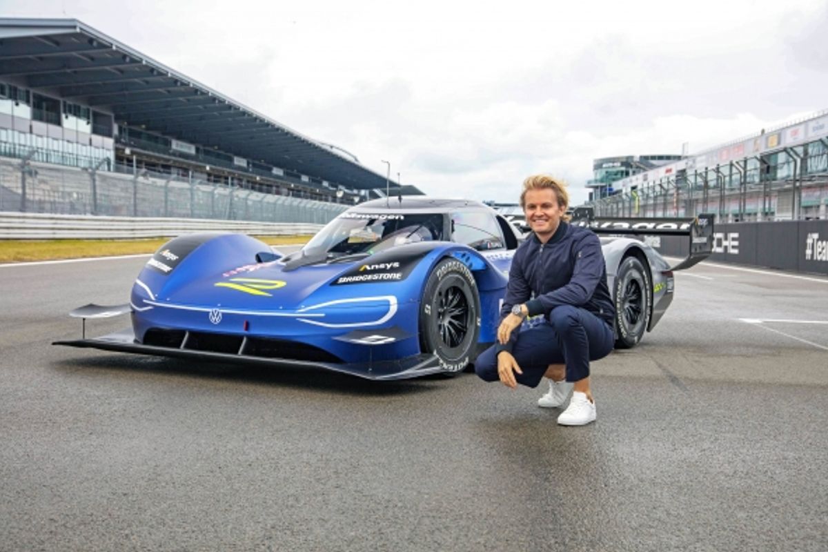 Nico Rosberg Tests The Volkswagen Id R At The Nurburgring Motorsport News Racecar Creative Digital Solutions