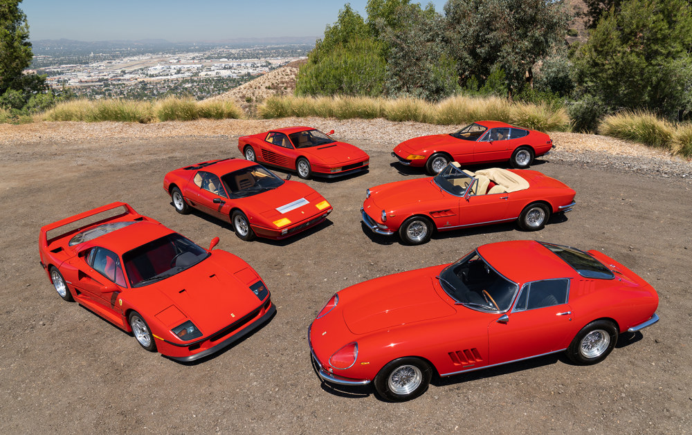Stunning collection of Ferraris at Gooding's Pebble Beach Auctions
