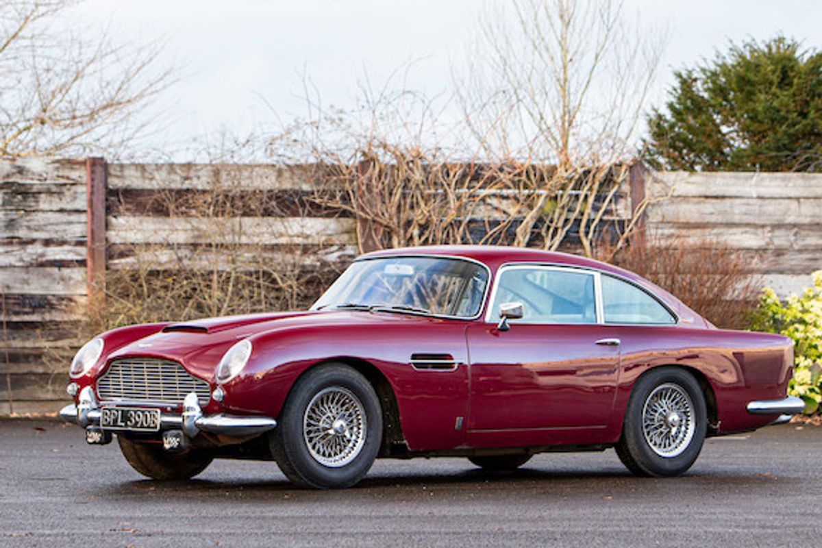 Aston Martin DB5 sold for £506,000 at Bonhams Goodwood auction, results