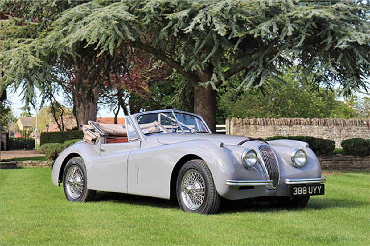 1953 Jaguar XK120 Drophead Coupé @ H&H Duxford sale | Market and ...