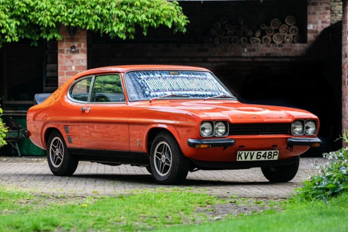 Recordbreaking Ford Capri RS3100 stars at Classic Car Auctions’ Summer