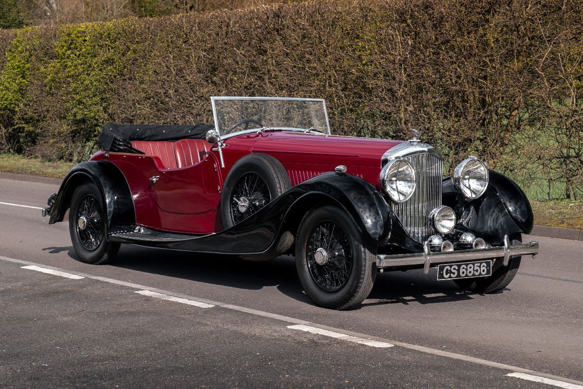 Bentley 4.25 Litre Tourer @ H&H Classics Buxton Auction | Market and ...