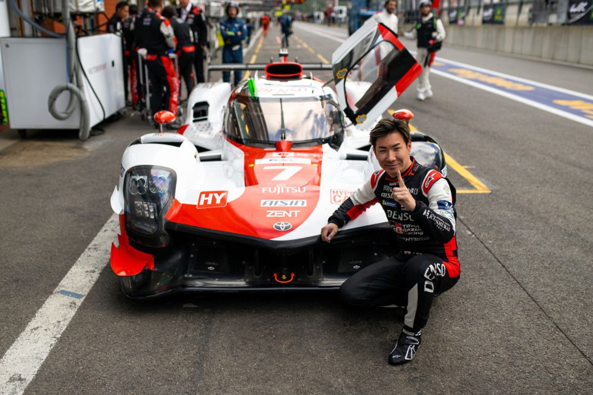 Kamui Kobayashi puts Toyota on hypercar pole for 6 Hours of Spa