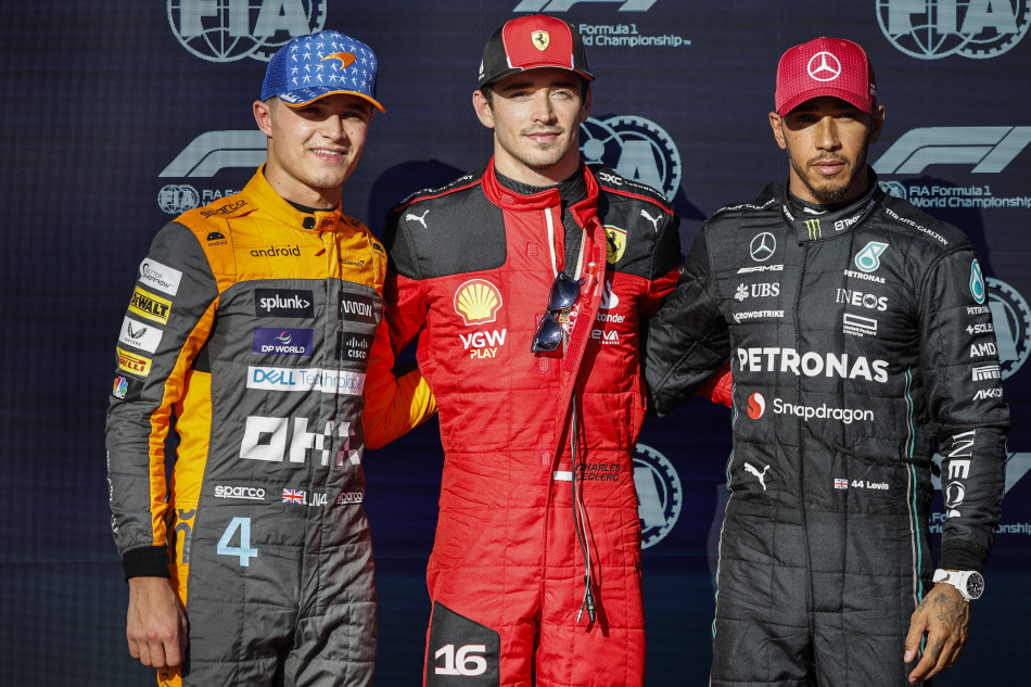 Charles Leclerc claims pole at 2023 United States Grand Prix for Ferrari,  Lewis Hamilton lands third spot - Eurosport